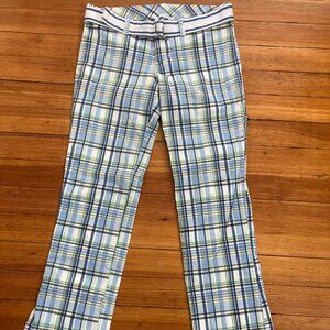 Abercrombie & Fitch Plaid Ankle Pants